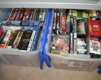 Audio books – books on tape – books on CD