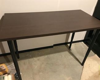 Adjustable height table; 48Wx24Dx25.5-37H
