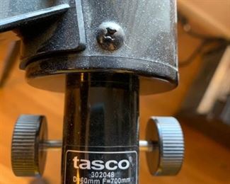 #5 Tasco 302048 telescope w 60MM F=700 mm $75.00