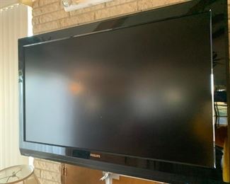 #17 52 inch Philips tv on mount $100.00