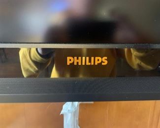#17 52 inch Philips tv on mount $100.00