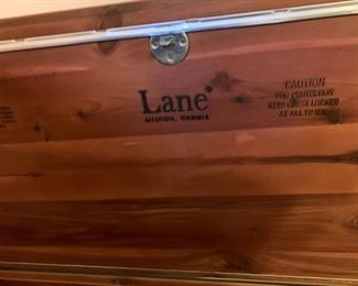 #38 cedar chest lane 48x18x22 $75.00
