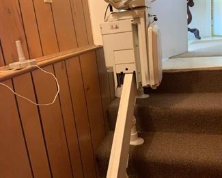 #126 Acorn 180 curve stair lift PIECES 74",57" & 11"straight,21 curve, 17" down 'You remove" $300.00