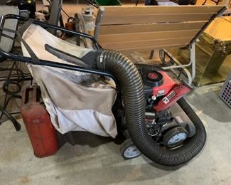 #213 Troy- Built Leaf bag and chipper 4.5 hp $200.00