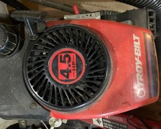 #213 Troy- Built Leaf bag and chipper 4.5 hp $200.00