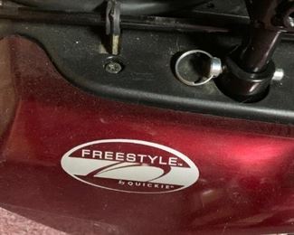 #227 Freestyle by Quickie Electric Wheelchair $300.00