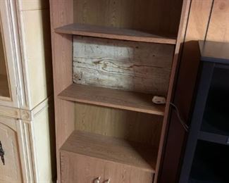 #231 Laminate bookshelf 24"×9×59" $20.00