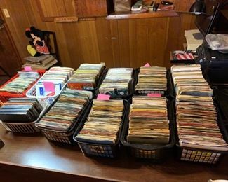 "45" records $1.00 each