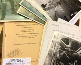 #90 Underwater Test photos and documents $40.00