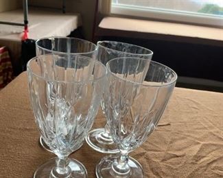 #118 4 Marquis by Waterford Crystal Goblets $30 each $120.00