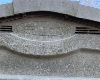 #94 Suncrest plastic shed "as is" $75.00