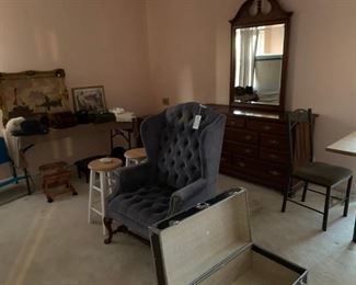 #35 cabinet cherry chest of drawers 7 drawers 40x18x53 $125.00
#37 cabinet cherry dresser with mirror 11 drawers 61x20x33 mirr 30x52 $125.00
#38 cabinet cedar chest lane 48x18x22 $75.00