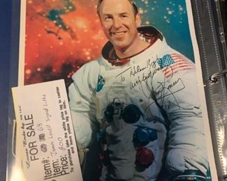 #68 nasa James Lovell Signed Lithograph $200.00