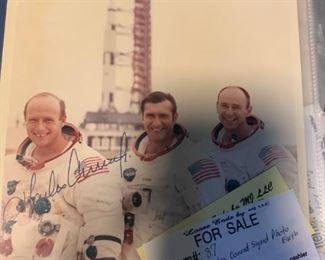 #87 nasa Charles Conrad signed litho - Earth $100.00