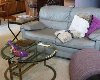 Classic Leather Sofa