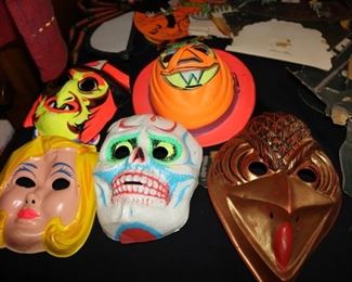 Vintage Halloween Mask 