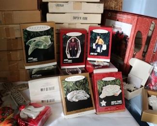 Hallmark Star trek Christmas Ornaments