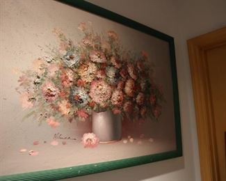 Vintage Oil Painting by Robert Helman 