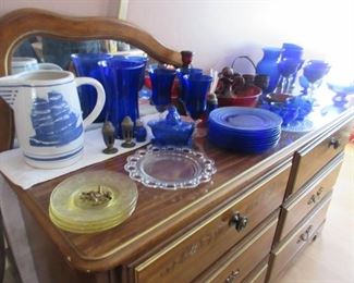 cobalt blue glass