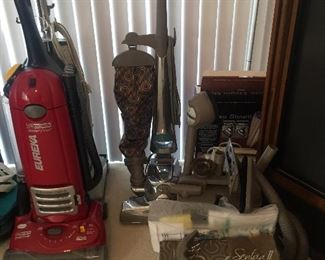 Kirby vacuum and accessories.