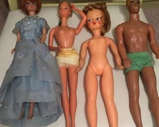 Barbie, Ken & Tammy dolls