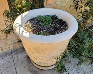 Large Heavy Cement pot