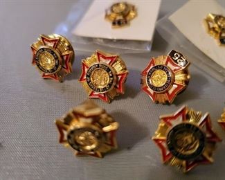 Veterans of Foreign Wars of the US Pins