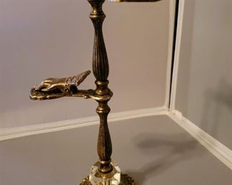 Brass Note Holder with Hands
