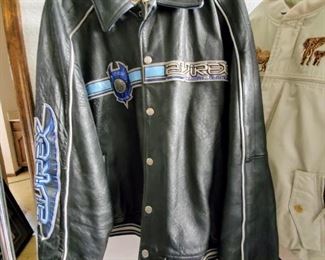  authentic Avirex leather jacket double extra-large