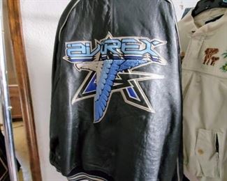  authentic Avirex leather jacket double extra-large