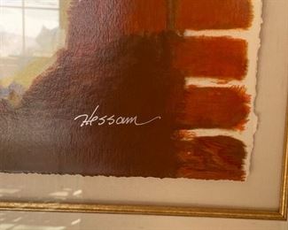 Art by Hessam signed and numbered (235/295)
