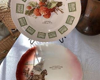 Antique Waconia Souvenir plates