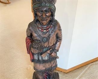 Universal Statuary Corp 1972 #186; Native American Statue