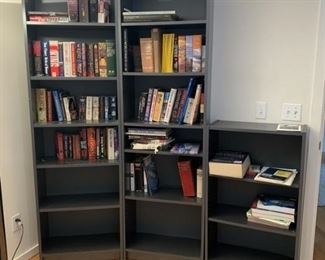 Book Shelves and books
