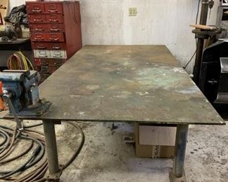 Welding table 4' by 8'