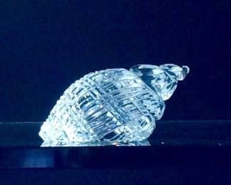 Waterford Crystal Sea Shell.