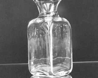 Simon Pierce Crystal Milk Bottle.