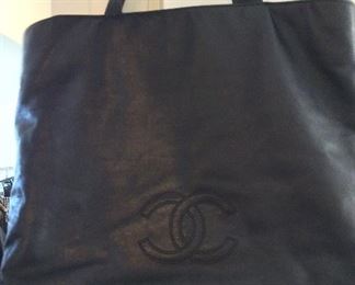 Chanel Leather Tote.