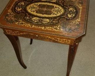Marquetry Table