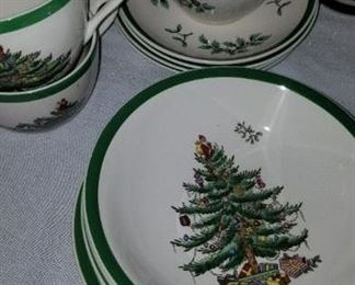 Spode Christmas Tree plates