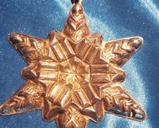 Gorham Sterling Christmas Ornament