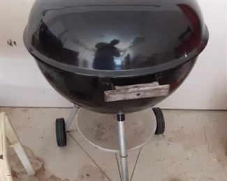 Weber charcoal barbecue grill