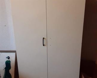 Vintage metal storage cabinets