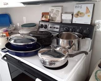 Pots pans and other cookware