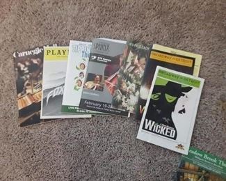 Detroit area playbills programs