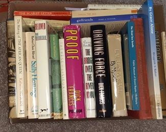 Many books hard covers