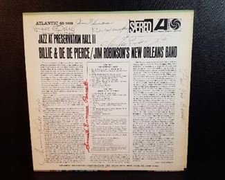 Autographed Jazz LP's $10 each
