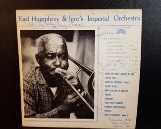 Autographed Jazz LP's $10 each