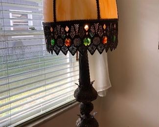 Shown with lights on