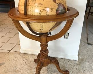 Classica floor globe - electric.  Made in the USA
